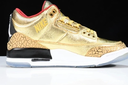 JORDAN AIR 3 2020 JHT GOLD OSCARS 1001